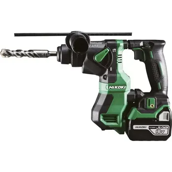 Pneumatické kladivo Aku kombinované kladivo HiKOKI DH18DPAWPZ 18 V, 2x 5.0 Ah