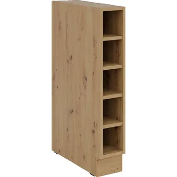 Kuchyňská skříňka LEMPERT Dolní otevřená skříňka Solea 48 (15 cm) - dub artisan