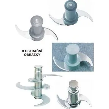 Domácí spotřebič Nůž Robot Coupe hrubé zubaté ostří 3 břity(27384) - příslušenství