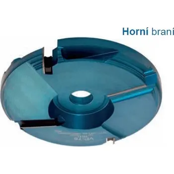Fréza RH+ Fréza na výplně dveří VP-75R D210x35x30 profil R vlna HW horní braní Typ: čelní nůž šikmý