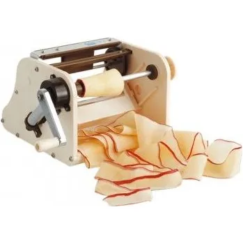 Kráječ na chleba Benriner Rotační kráječ zeleninových plátů, nudliček a síťky do šíře 13cm, sada 2 nožů, plast