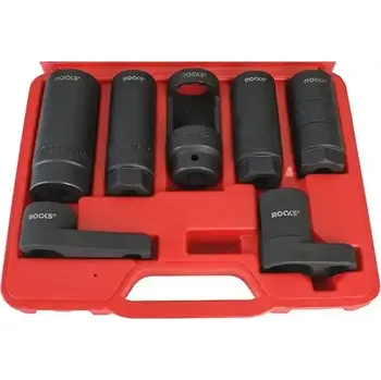 Nářadí pro automobil ROOKS Sada nástavců pro demontáž lamda sondy 7 ks RKS OK-02.0600