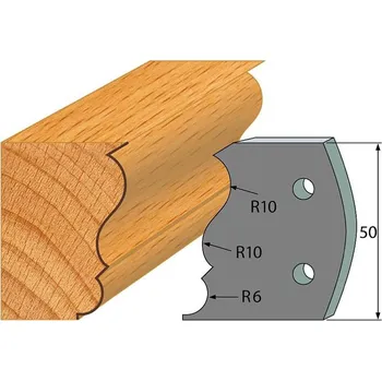 Fréza IGM profil 506 - pár omezovačů 50x4mm SP