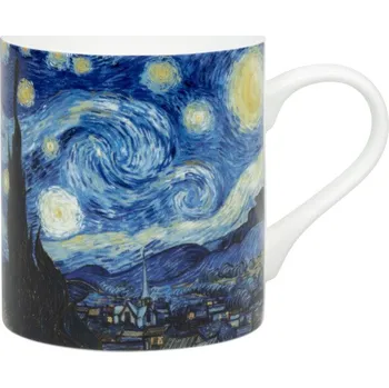 Könitz porcelán, Německo KP - Porcelánový hrnek Hrnek De sterrennacht by Van Gogh - 385 ml