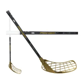 Florbalová hůl Zone floorball HYPER POWER SL 27 raw/gold Florbalová hůl zlatá / černá, Levá (levá ruka dole), 104cm (=114cm)