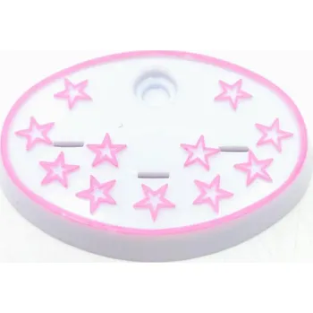 Party dekorace Podstavec pro číslice na dort plast - růžová Rozbalev(n)o