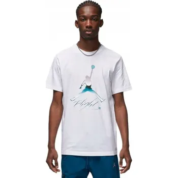 Pánské tričko Pánské Tričko Nike Jordan Graphic T-Shirt Bílé DV8414 100 Velikost L