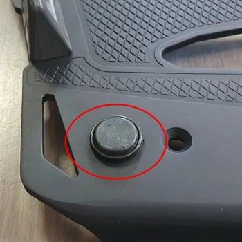 Zavazadlo na motocykl GIVI Z9571R gumový doraz do plotny, 4 ks (pro plotny M8, M9)