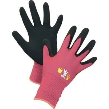 Pracovní rukavice Rukavice dětské pracovní, 8-11 let, růžové