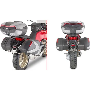 Motodoplněk GIVI PLX8207 trubkový nosič bočních kufrů Moto Guzzi V100 Mandello 1000 (22-25), pouze pro kufry V35, V37