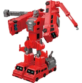 ostatní stavebnice Wat14 Magnetická stavebnice MagCars Hasiči set 24 ks