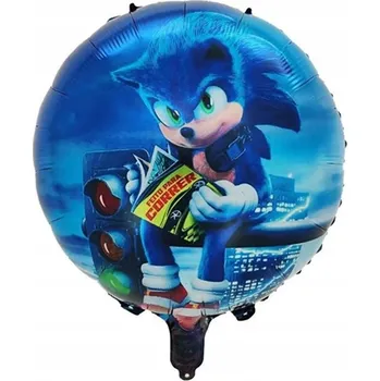 Balónek Fóliový balónek SONIC 45 cm