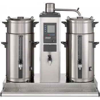 Kávovar Bravilor Bonamat B.V. Překapávač kávy stolní B20 HW 400V s kohoutem 2x20L - košové filtry