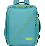 TAKE2CABIN Batoh M 45 cm Dusty Turquoise/Lime 38 L 149175-A647, AMERICAN TOURISTER