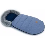 Dětský fusák LUX s kožešinou - Modrá/námořnická