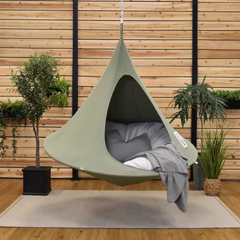 Dětská houpačka Houpačka hnízdo Cacoon Olefin O1,5m pro jednu osobu khaki