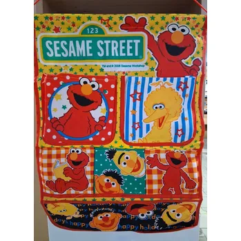 Dětsný nábytek Dětský kapsář Varianta: Sesame street Rozbalev(n)o