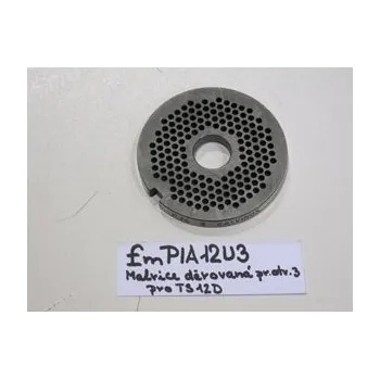 Kuchyňský mlýnek Matrice k mlýnku na maso TS-12D, otvor o průměru 3 mm RM GASTRO