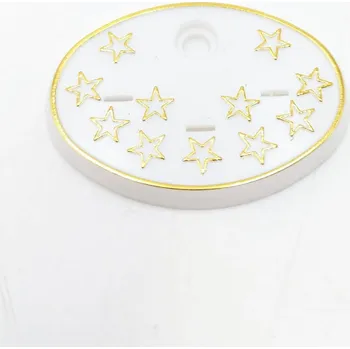 Party dekorace Podstavec pro číslice na dort plast - zlatá Rozbalev(n)o