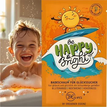 Koupelová pěna Dresdner Essenz Be happy & bright 60 g pěna do koupele s ovocnou vůní