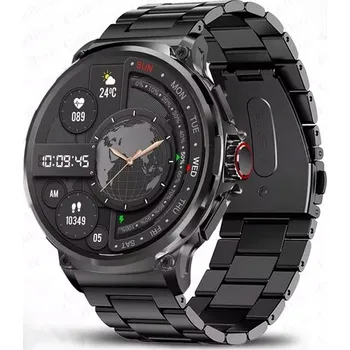 Hodinky Chytré Hodinky V69 GPS Track 1,85" Ultra HD AMOLED + náramek a silikonový řemínek