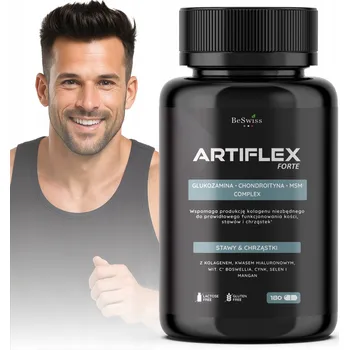 Kloubní výživa Kolagen na Stawy Glukozamina Chondroityna MSM Posiluje kosti a chrupavky