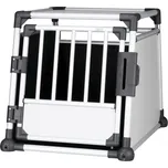 Transportní klec - hliníkový rám, pevné panely 60x65x86 cm