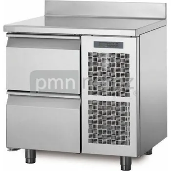 Chladící stůl Coldline TA09/2M s deskou a zadním lemem (2x zásuvka)