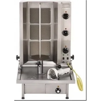 Zahradní gril Gril na gyros plynový Poly Gas 3 včetně elektrického nože gyronal