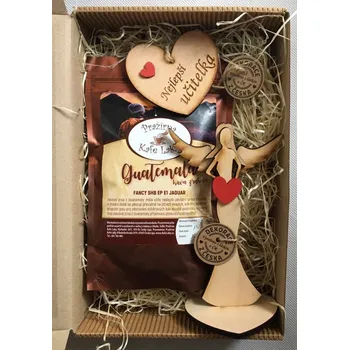 Káva Dárková sada výběrové kávy paní učitelce Druh mletí kávy: Espresso