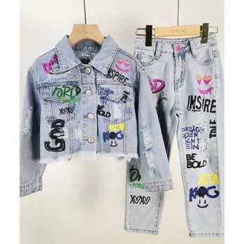 Dívčí kalhoty Dívčí hitové kalhoty velikost: 104/110