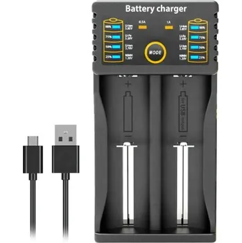 Mobilní telefon MG | MG Battery Charger nabíječka batérií Li-ion / A / AA / AAA