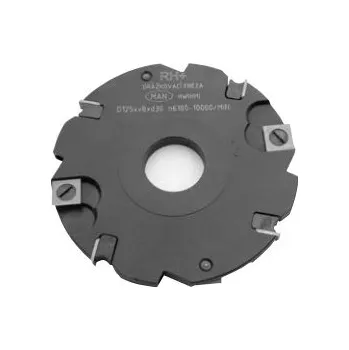 Fréza RH+ Drážkovací fréza VBD DFZ D125 B20 d30 se 4 žiletkami a 4 předřezy