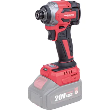 AKU utahovák, HEX 1/4", 230Nm, 20V, BRUSHLESS, ShareSYS, WORCRAFT CIS-S20LiBH