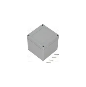Rozvaděč Kryt univerzální X 100mm Y 100mm Z 90mm ABS tmavě šedá IP65