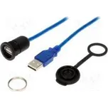Kabel-adaptér USB A zásuvka,USB A vidlice 1310 se záslepkou