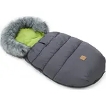 Dětský fusák LUX s kožešinou - Šedá