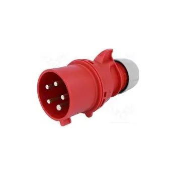 Konektor napájecí AC třífázové zástrčka vidlice 32A 400VAC