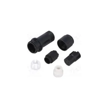 Elektrická zásuvka Konektor kulatý zástrčka zásuvka PIN 4 bez kontaktů na kabel