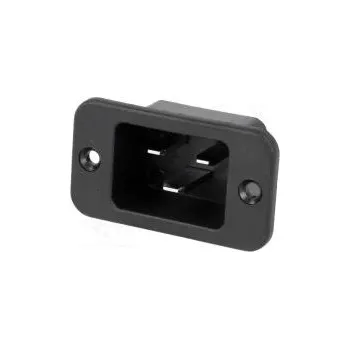 Elektrická zásuvka Konektor napájecí AC zásuvka vidlice 16A IEC 60320 C20 (I)