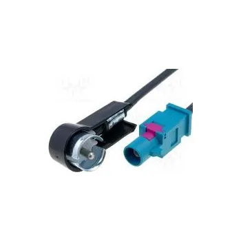 Autodíl Anténní adaptér Fakra vidlice,ISO úhlová zástrčka