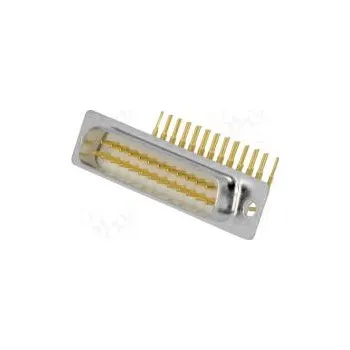 Elektroinstalační materiál D-Sub PIN 25 zásuvka vidlice bez krytu,standard 9,4mm THT