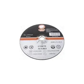 Řezný kotouč Řezný kotouč Ø 230mm Øotv 22mm Tl.kotouče 3mm kov,ocel