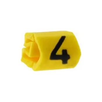 Kabelové značky pro kabely a vodiče Symbol štítku 4 1÷3mm
