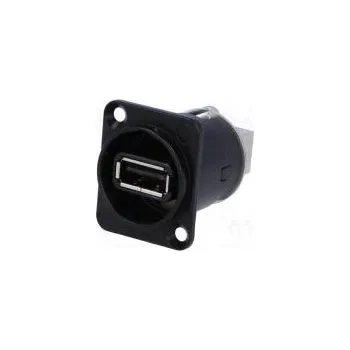 Elektrická zásuvka Adaptér USB A zásuvka-zepředu,USB B zásuvka-zezadu V USB 2.0