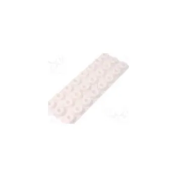 Lepicí páska Samolepící nožička H 10,2mm bilá polyuretan Rozm Ø22,4mm