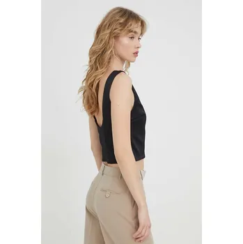 Top Abercrombie & Fitch dámský, černá barva KI140.3590.900 99X, vel. M