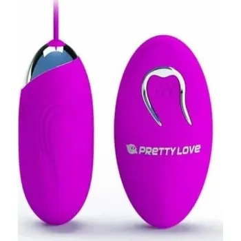 Pretty Love Joanna 12 Vibrační vajíčko na dálkové ovládání fioletowy