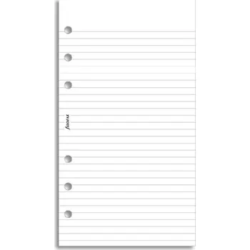Blok Náhradní náplň pro Filofax, A6, linkovaná, 100 lst