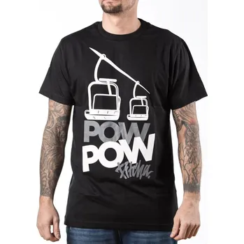 Pánské tričko PITCHA triko POW POW black - XL